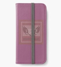 State Of Slay Quote Series - "It's not about what you have in your life, it's about who have in your life." Dusty Rose iPhone Wallet/Case/Skin