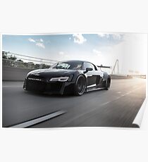 Custom Widebody Audi R8 Poster