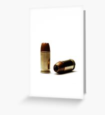 Bullet With A Name Greeting Card