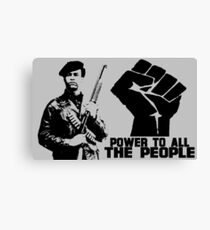 HUEY NEWTON Canvas Print