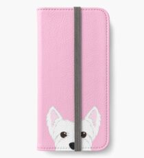 West Highland Terrier Dog Portrait iPhone Wallet/Case/Skin