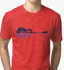 Nature Guitar Tri-blend T-Shirt