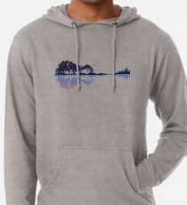 Sudadera con capucha ligera Naturaleza Guitarra