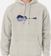 Nature Guitar Pullover Hoodie
