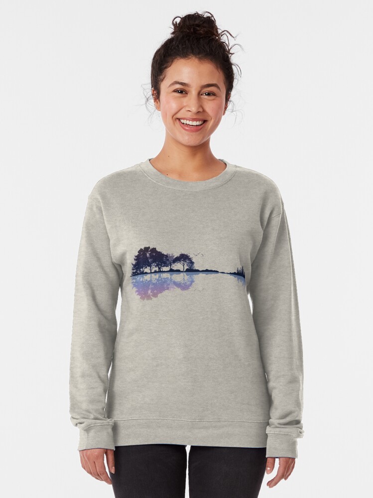 Alternate view of Nature Guitar Pullover Sweatshirt