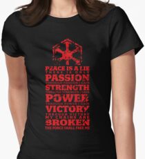 Code of the Sith Women's Fitted T-Shirt