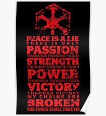 Code des Sith Poster