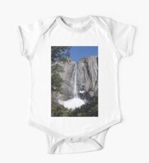 Yosemite upper falls, Yosemite national Park, California USA One Piece - Short Sleeve