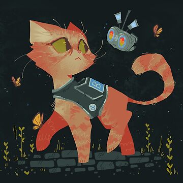 Artwork thumbnail, Stray (Cat and B12) by AstroEden