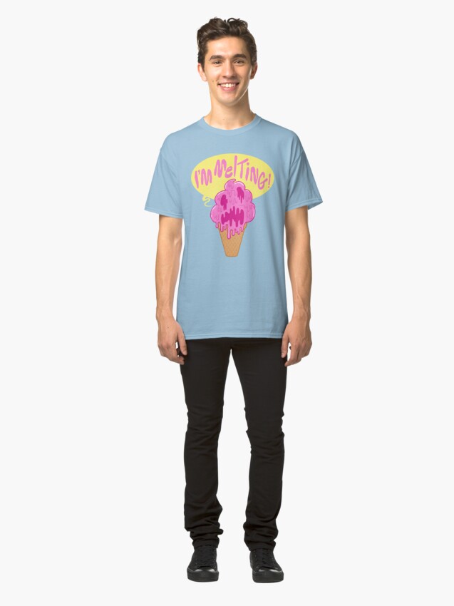 Alternate view of I'M MELTING! Classic T-Shirt
