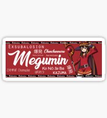Megumin Car Club Sticker
