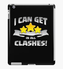 Ich kann 3 Sterne in allen Zusammenstößen Lustiges Geschenk erhalten iPad-Hülle & Klebefolie