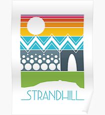 Strandhill Summer Sunset Poster