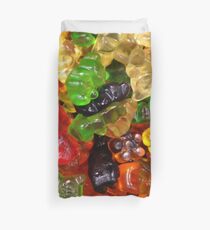 cute colorful sweet candy gummy bear Duvet Cover