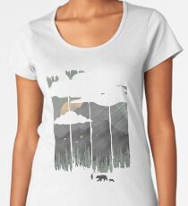 Spring Mountain Weather Women's Premium T-Shirt