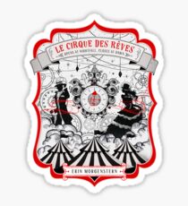 The Night Circus - light Sticker