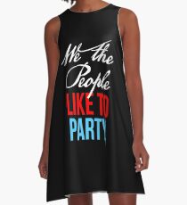 We The People A-Line Dress