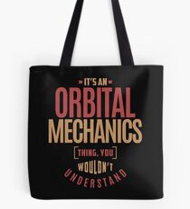 Orbital Mechanics Tote Bag