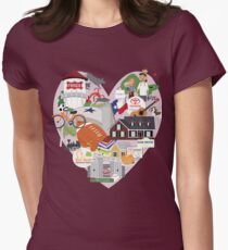 We Love Frisco Texas Fitted T-Shirt