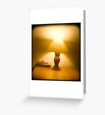 Table Lamp - TTV (ARGUS) Greeting Card