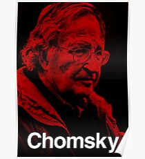 Noam Chomsky Poster