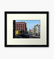 Chicago Subway Framed Print