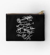 OUAT autograph (white text) Studio Pouch