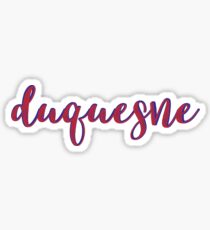 Duquesne University Sticker