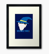 WIZARD TIME! Framed Print