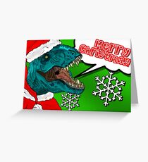 Santa Roars! Greeting Card