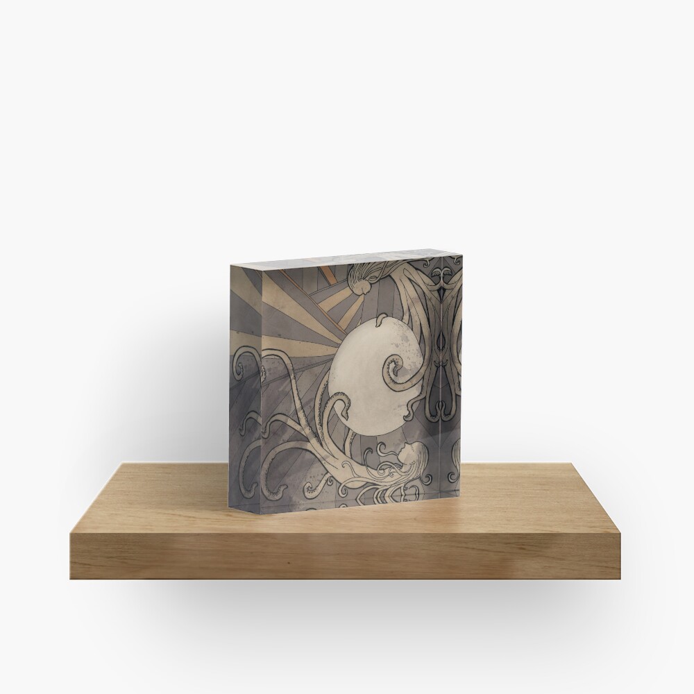 Pearl of the sea Acrylic Block