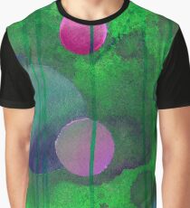 Greenish Sphere Graphic T-Shirt