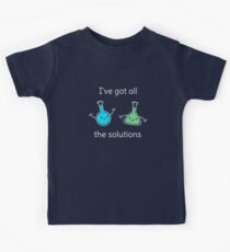 Lustiges Chemie-Wissenschafts-Wortspiel-T - Shirt Kinder T-Shirt