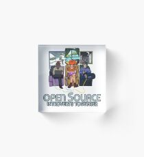 Open Source (Dark) Acrylic Block
