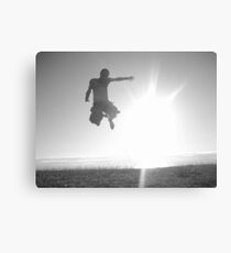 Man Jumping Canvas Print
