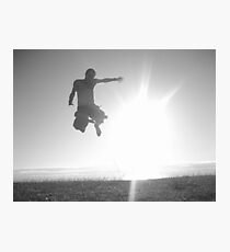 Man Jumping Photographic Print