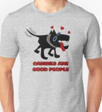 Canines Are Good People - Male Dog Unisex T-Shirt