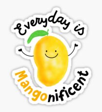Everyday is Mango nificent - Punny Garden Sticker