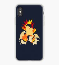Cyndaquil - Quilava - Typhlosion iPhone Case