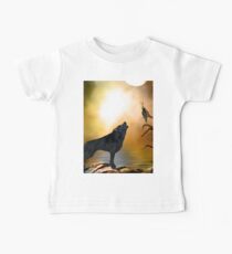 The lonely wolf Baby Tee