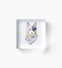 Australian Cattle Dog Blue Acrylic Block