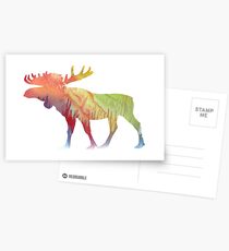 Moose Art Postcards