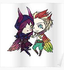 Póster Xayah y Rakan