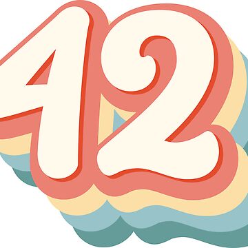 24 number Sticker for Sale by HanakiArt