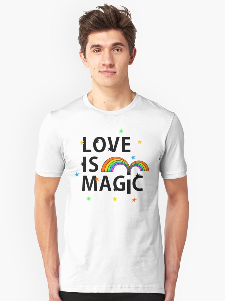 T-Shirt \u0027Love Magic\u0027 is by ironspidey