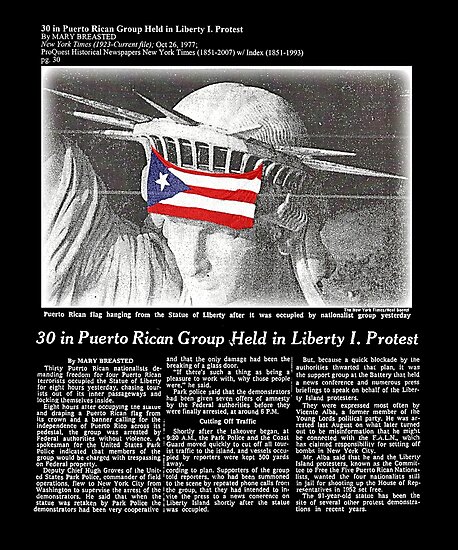 Puerto Rico Boricua Libertad Photographic Print By Trialnerror