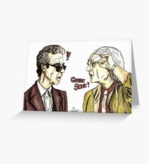 The Doctors meet Greeting Card