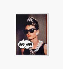 Sad Cartoon Audrey Art Board