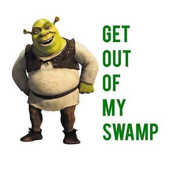 Funny Shrek This is My Swamp Fashion Room Decor Pattern Tapestry