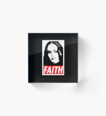 Faith Acrylic Block